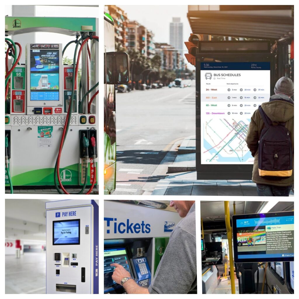 The Best Touch Display For Transport Facilities