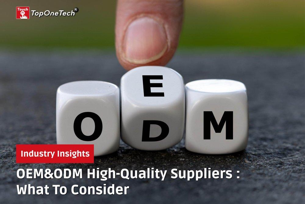 OEM&ODM High-Quality Suppliers