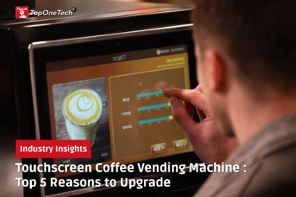 Touchscreen Coffee Vending Machine