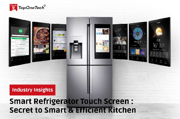 Smart Refrigerator Touch Screen