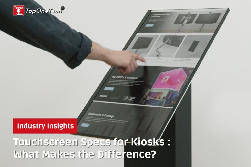 Touchscreen Specs for Kiosks