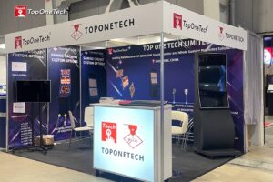 Top One Tech Booth at BEGE Exhibition 2024