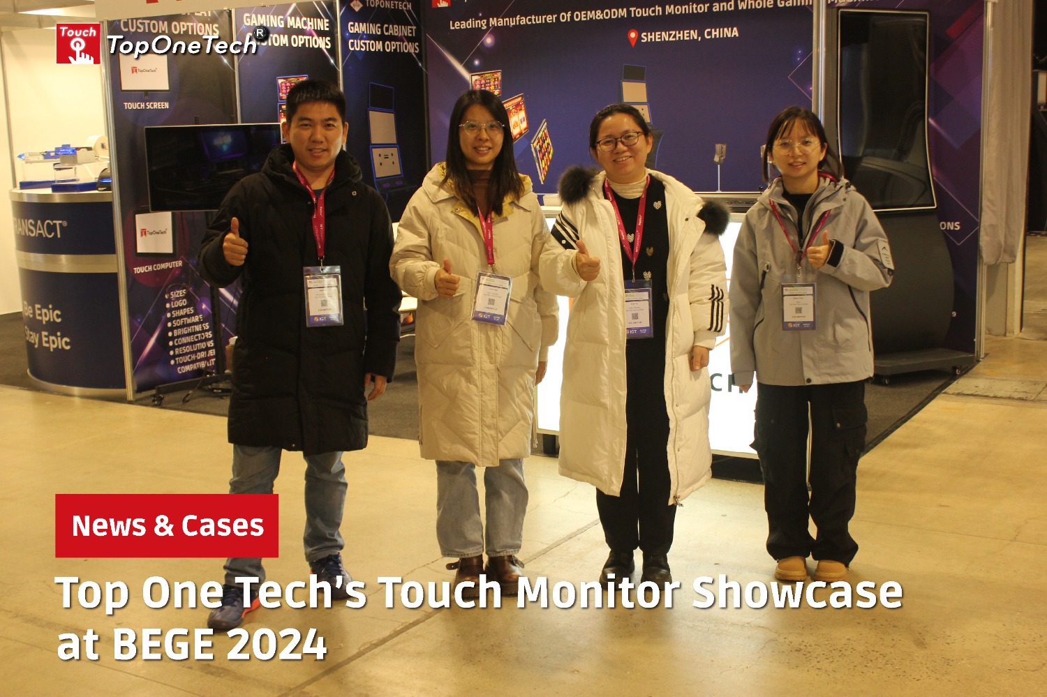 Top One Tech's Touch Monitor Showcase