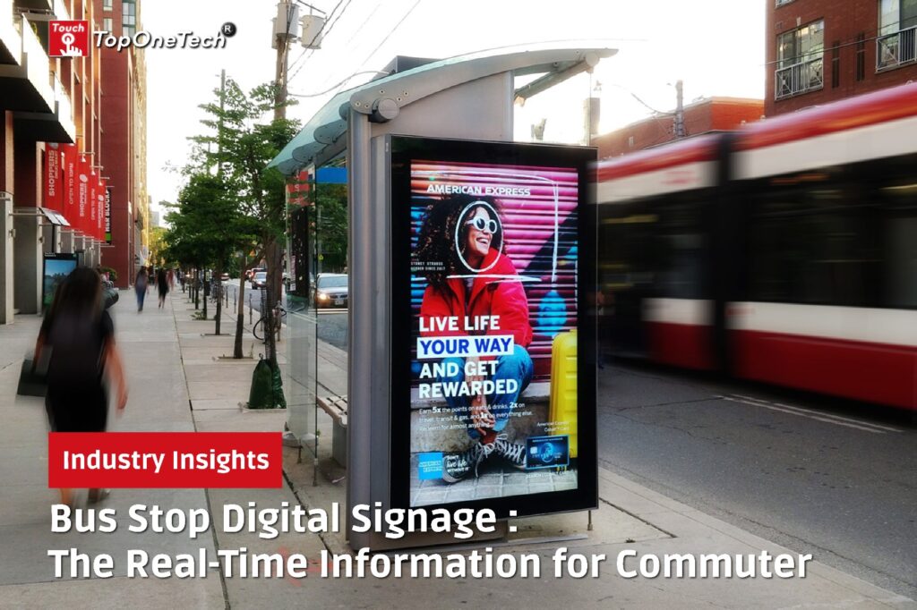 Bus Stop Digital Signage