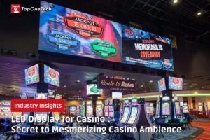 Pantalla LED para casino