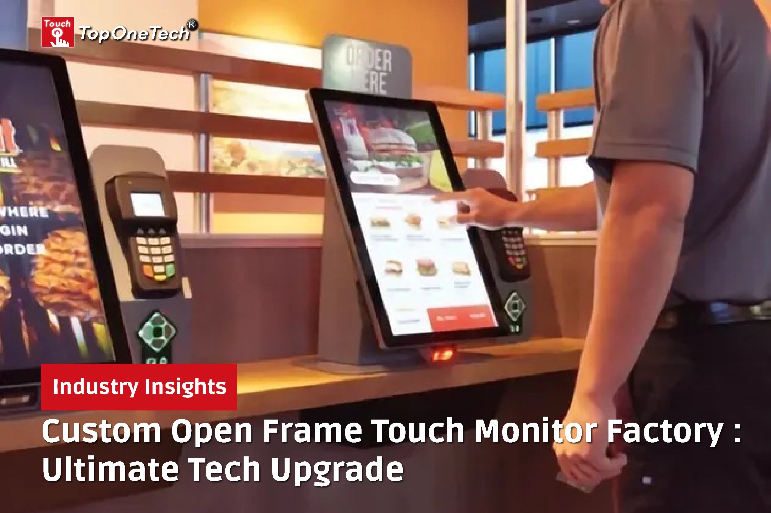 Custom Open Frame Touch Monitor Factory