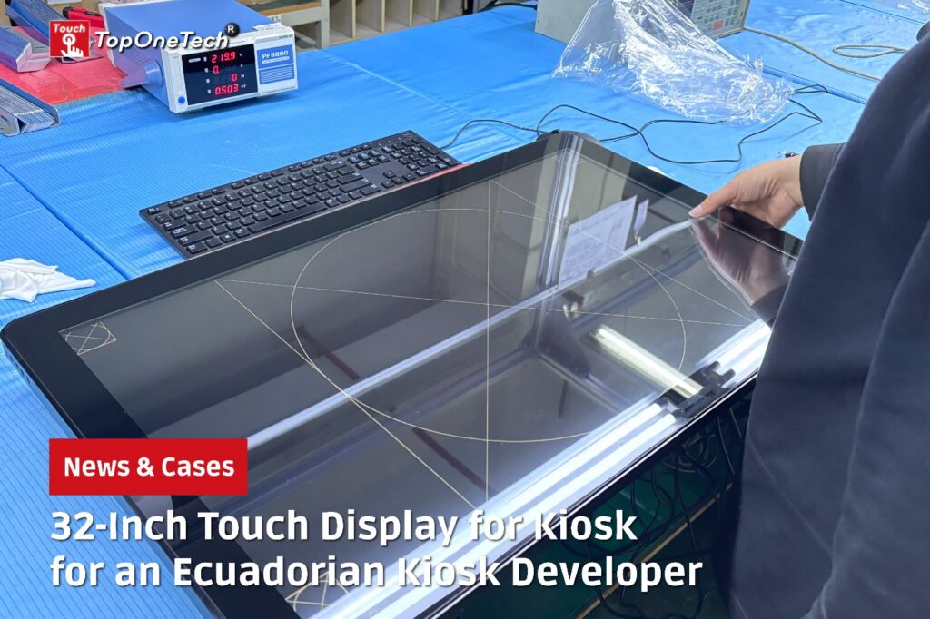 32-Inch Touch Display for Kiosk