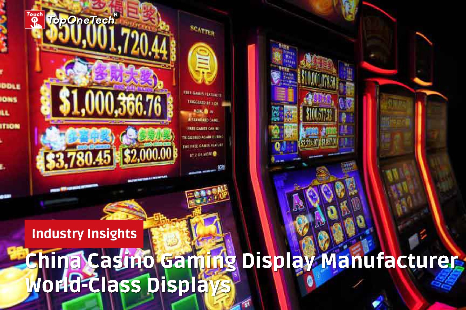 China Casino Gaming Display Manufacturer