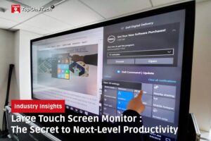 Large Touch Screen Monitor