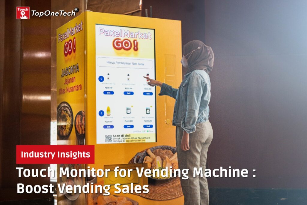 Touch Monitor for Vending Machine