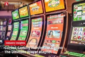 Curved Gaming Monitor for Casino