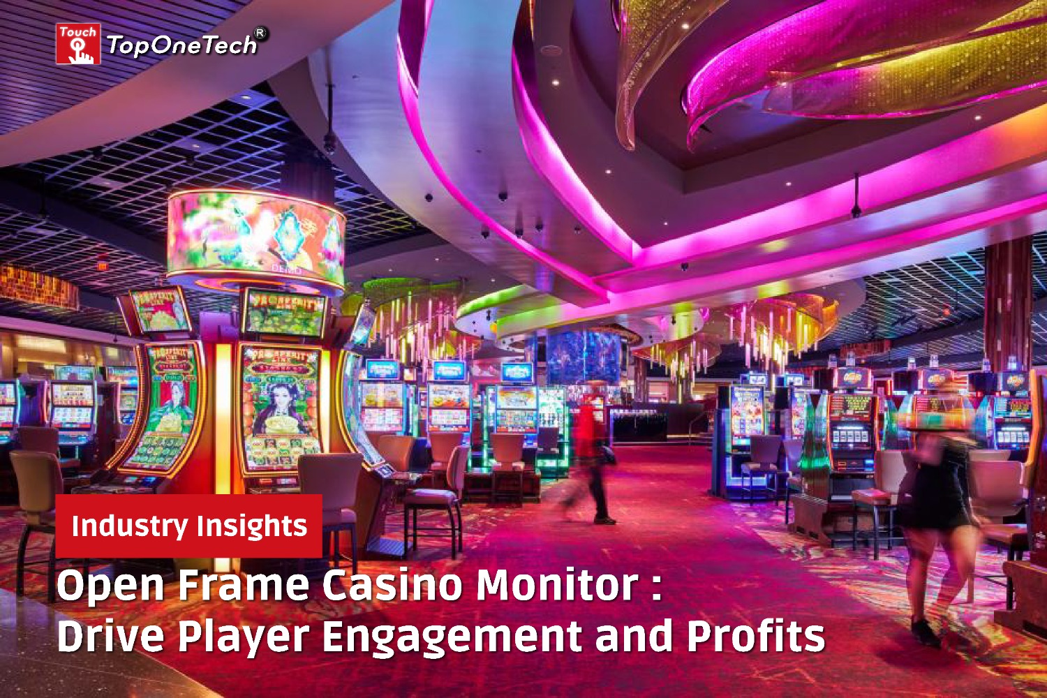 Open Frame Casino Monitor