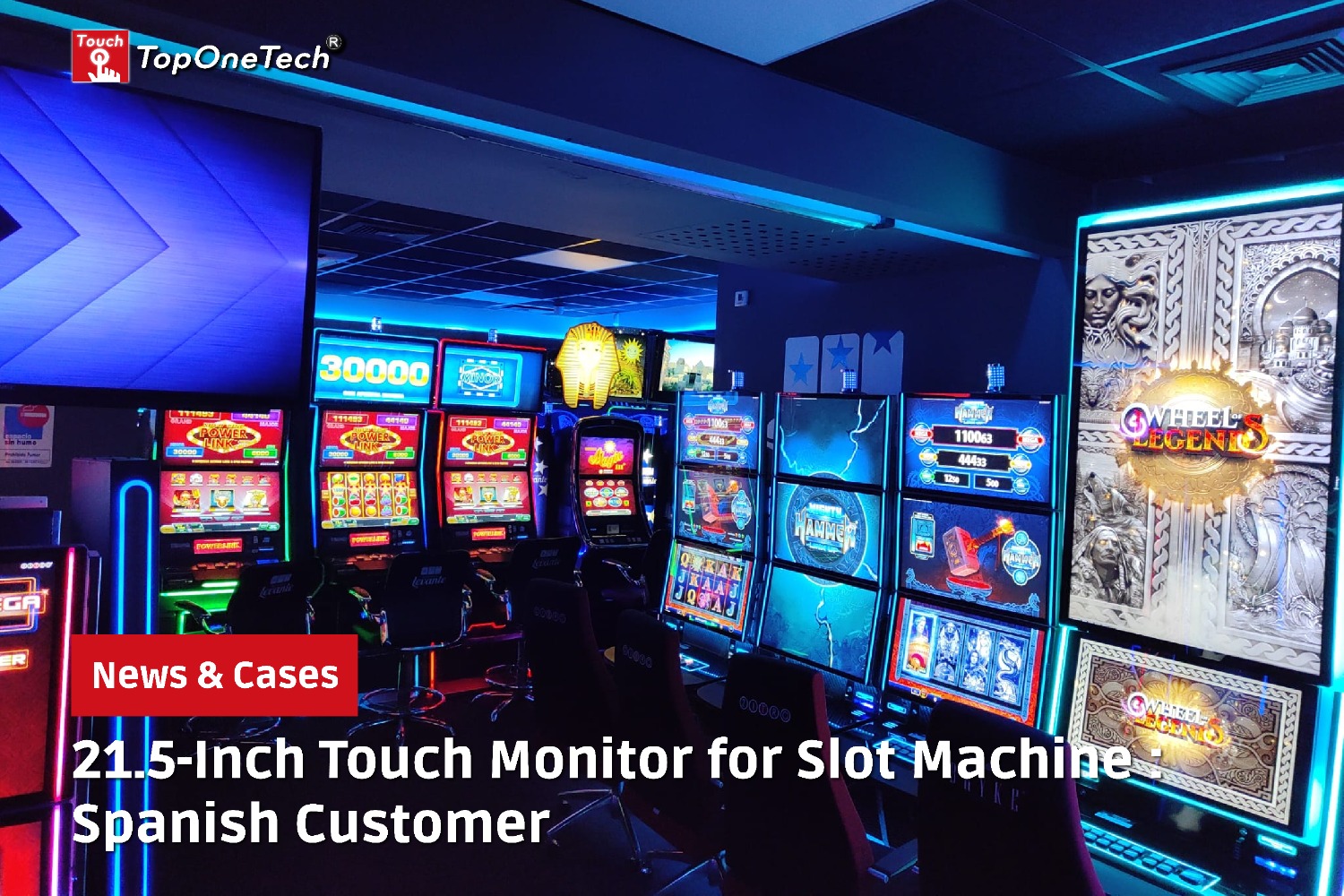 21.5-Inch Touch Monitor for Slot Machine