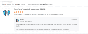 Customer Testimonial