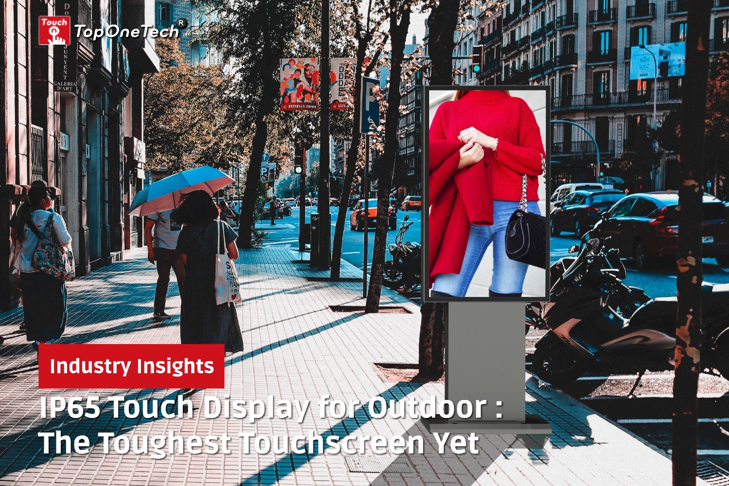 IP65 Touch Display for Outdoor