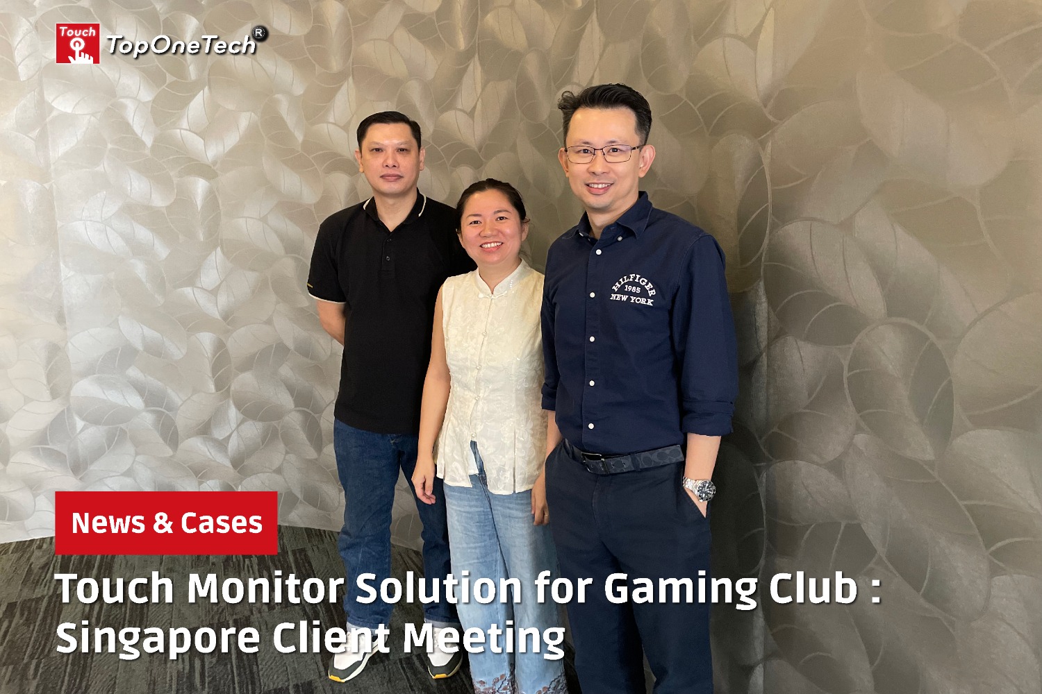 Touch Monitor Solution for Gaming Club