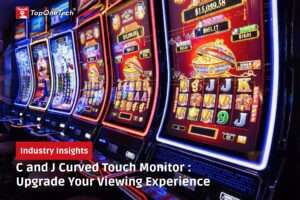 C and J Curved Touch Monitor