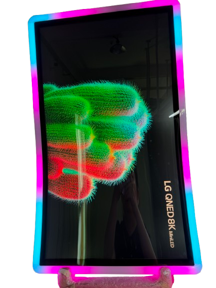 49 Inch J Curved Touch Monitor with LED Lights (1)