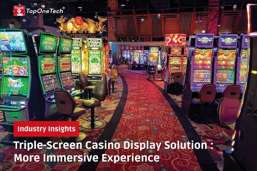 Triple-Screen Casino Display Solution (1)